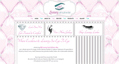 Desktop Screenshot of ebjluxurylash.com